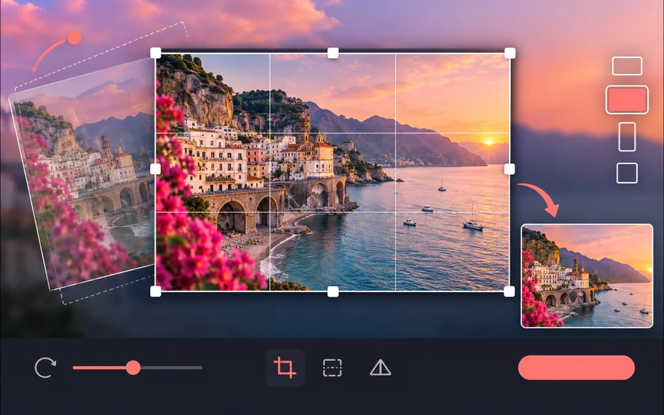 Online Image Editor task illustration